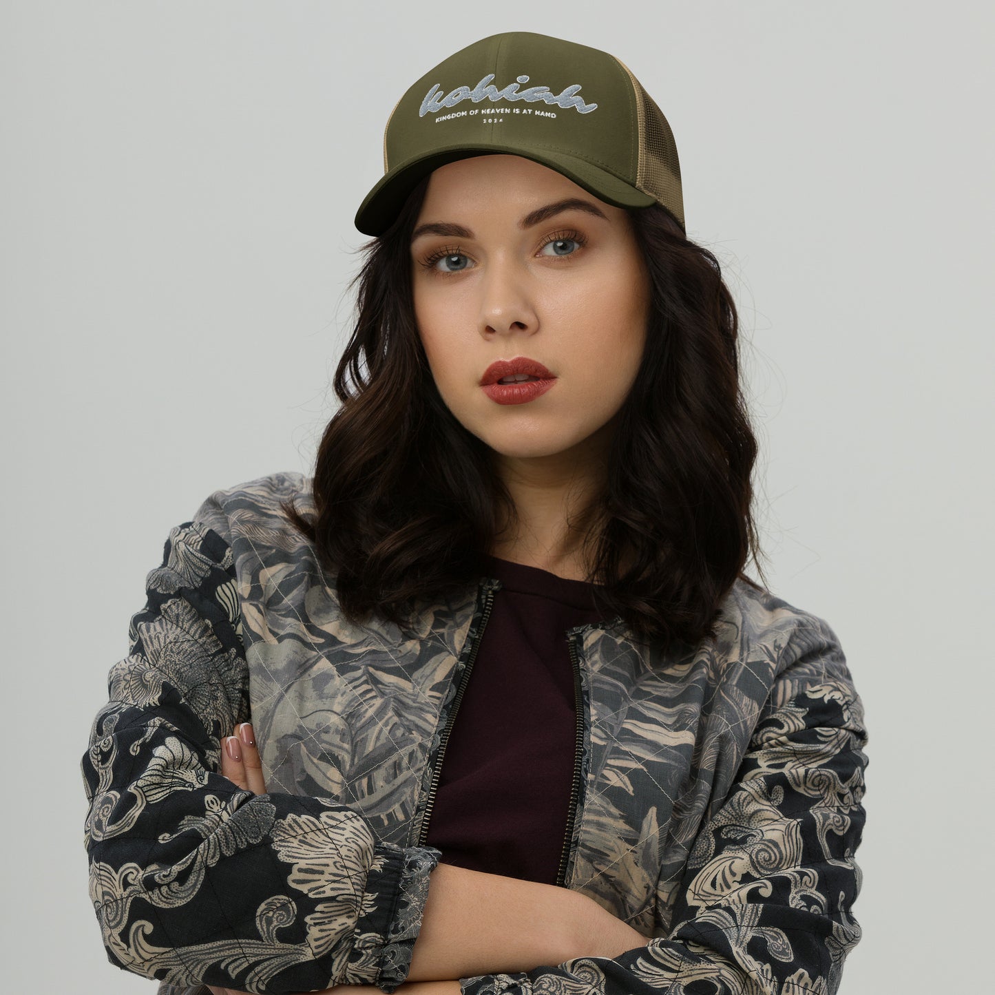 kohiah wave trucker cap